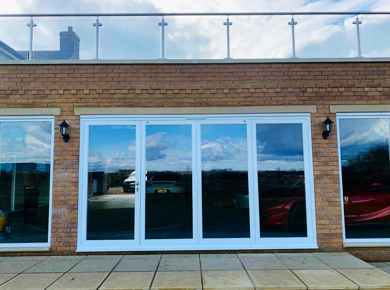 UPVC double glazed window fitted by Deluxe Glazing